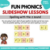 Second Grade FUN Phonics Powerpoint or Google Slides Lesso