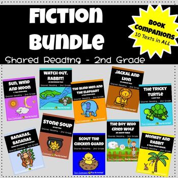 Preview of Second Grade Fiction Shared Reading 10 Text Companion BUNDLE