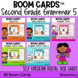 Second Grade Grammar 5 Boom Cards™ Bundle