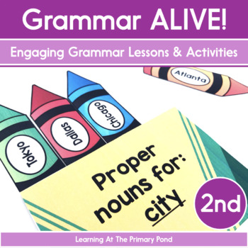 Preview of Second Grade Grammar Practice for the Year | Lesson Plans and Activities