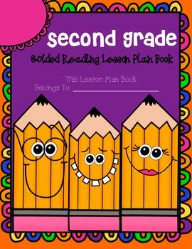 Preview of Second Grade Guided Reading Lesson Plan Book-  Aligned to the Common Core