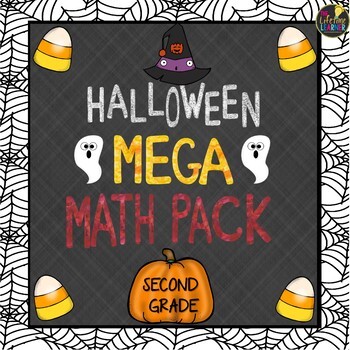Preview of Halloween Math 2nd Grade | Halloween Math Activities