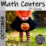 Second Grade Halloween Math Centers October