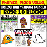 Halloween Spooky Learning Fun BUNDLE with Math and Phonics