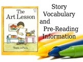 Second Grade Houghton Mifflin "The Art Lesson" preread and