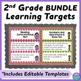 Second Grade I Can Statements (Common Core Learning Target