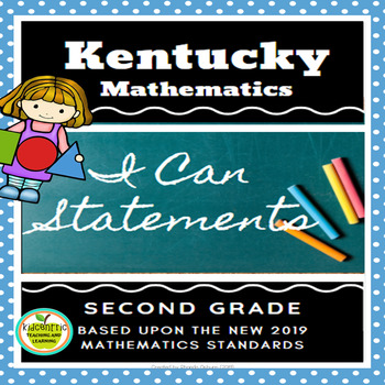 Preview of Mathematics Second Grade "I Can" Statements for KY NEW Mathematics Standards