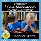Second Grade "I Can" Statements for KY NEW Reading and Wri