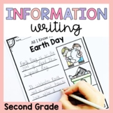 Second Grade Informational Writing Prompts and Worksheets