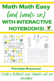 Second Grade Interactive Math Notebook/Journal