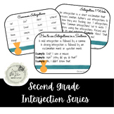 Second Grade Interjection Series Work