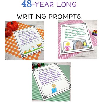 Writing Prompts Second Grade by ESL VILLAGE | Teachers Pay Teachers