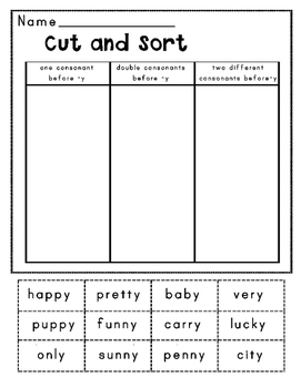 Second Grade Journeys Unit 2 Differentiated Word Sort Activities