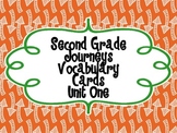 Second Grade Journeys Vocabulary {Unit One}