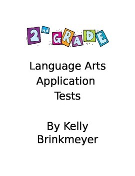 Preview of Second Grade Language Arts Application
