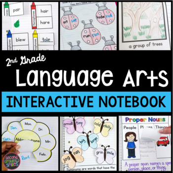 Preview of 2nd Grade Interactive Notebook -  2nd Grade Language Arts - 2nd Grade Grammar