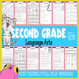 Second Grade Language Arts: No-Prep Printables for a Full 