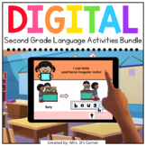 Second Grade Language Standards-Aligned Digital Activity Bundle