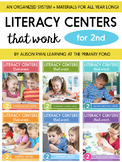 Literacy Centers for 2nd Grade | Complete Bundle