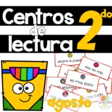 Second Grade Literacy Centers Spanish Centros de lectura s