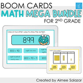 Second Grade Math Boom Cards MEGA BUNDLE / Distance Learning