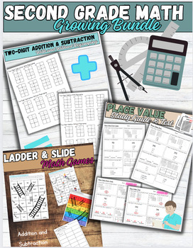 Preview of 2nd Grade Math Bundle