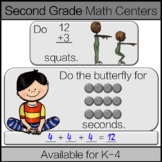 Second Grade Math Center: 2nd Grade Math Game