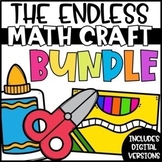 2nd Grade Math Crafts Endless Bundle
