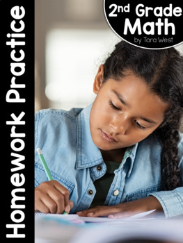 Preview of Second Grade Math Curriculum Home Connection Newsletters + Homework