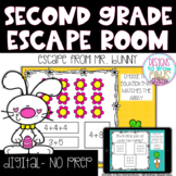 Second Grade Math Escape Room Activity for Operations and 