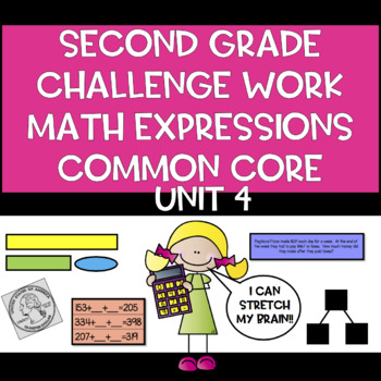 second grade math expressions challenge