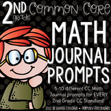 Second Grade Math Journal Prompts