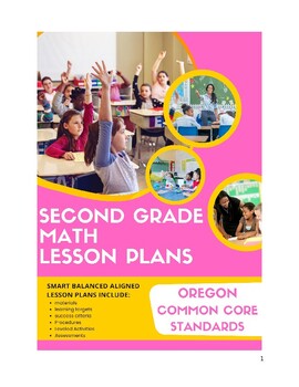 Preview of Second Grade Math Lesson Plans - Oregon Common Core