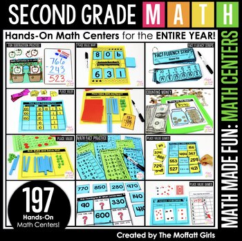 Preview of Second Grade Math Made Fun (Centers)