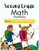Second Grade Math Portfolio and Binder Organizer