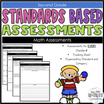 Preview of Second Grade Math Standards Based Assessments