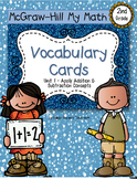 Second-Grade Math Vocabulary - BUNDLE {My Math Series - AL