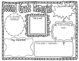 {Freebie!} Second Grade Memories (End of Year Activity)