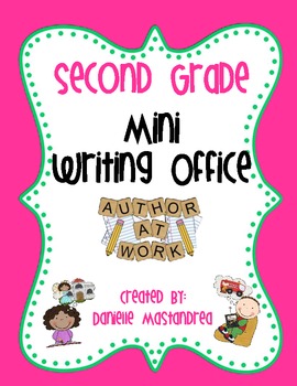 Preview of Second Grade Mini Writing Office