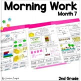 Second Grade  Morning Work 7th Month of School