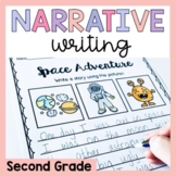 Second Grade Narrative Writing Prompts and Worksheets