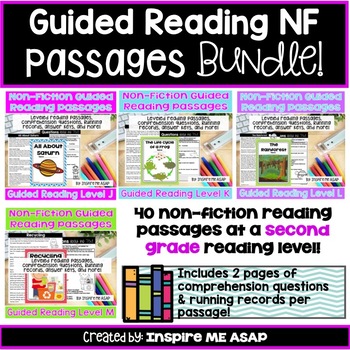 Preview of Reading Comprehension Passages and Questions 2nd Grade