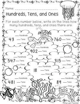 second grade ocean themed worksheets 100 standards aligned printables