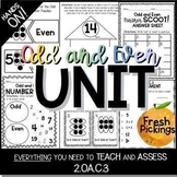 Odd and Even Unit- Complete Resource for 2.OA.C.3