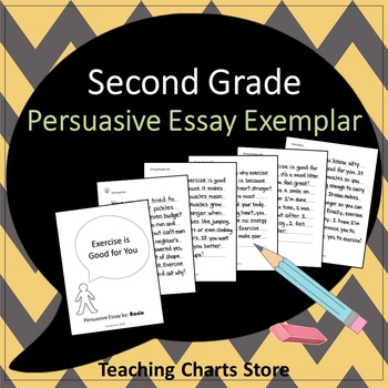 Preview of Second Grade Persuasive Essay Writing Exemplar (Lucy Calkins Inspired)