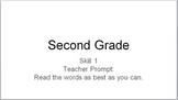 Second Grade Phonics Assessment