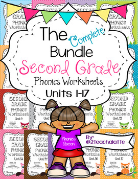Preview of Second Grade Phonics Complete Bundle