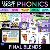 2nd Grade Phonics Final Blends | Centers, Passages, Worksh