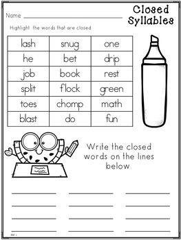 second grade phonics unit 1 cvc words digraphs blends tpt