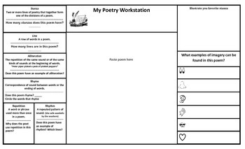 Preview of Poetry Mat